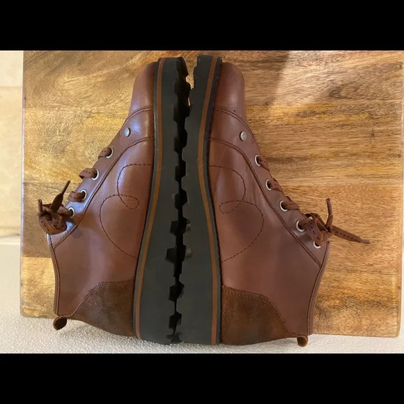 London Underground Joe Blake Ankle Boots Mahogany - Picture 7 of 9